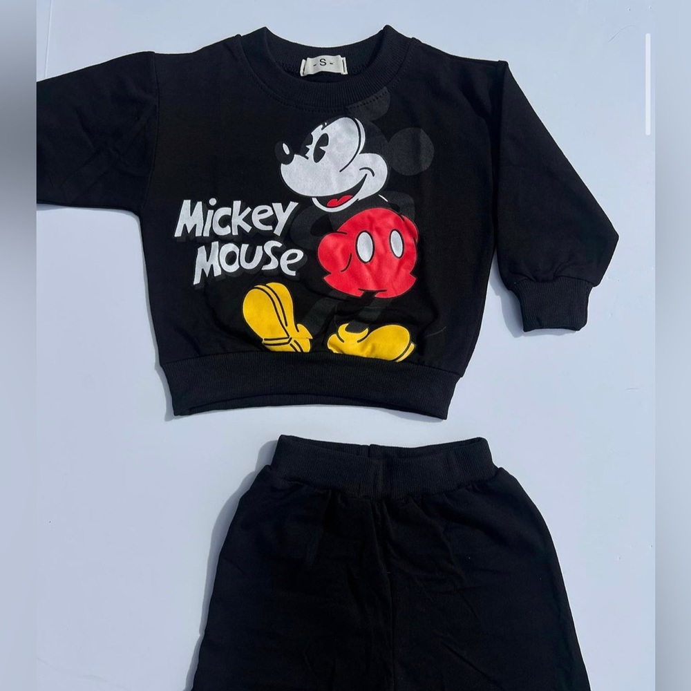 disney picked baby outfit with sweats